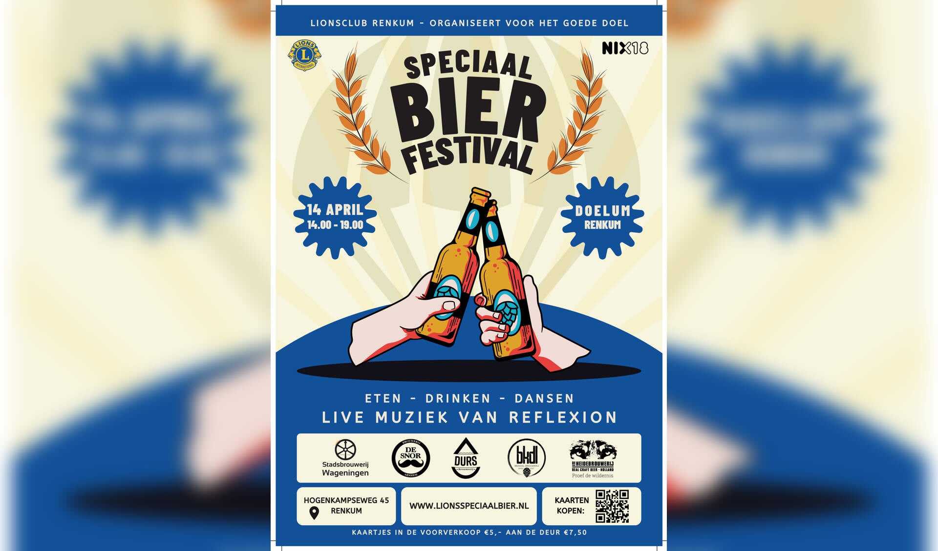 Flyer speciaal bier festival