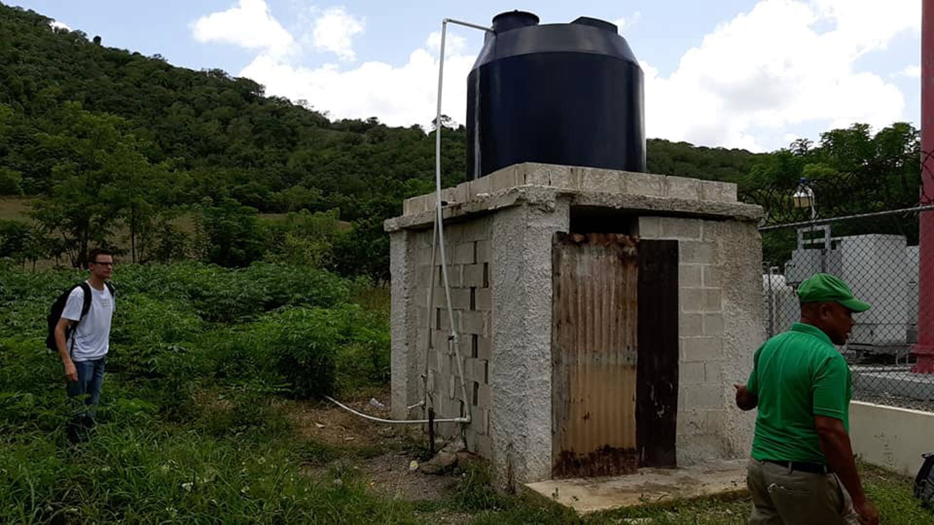 Drinkwaterinstallatie gebouwd in 2020 door de Seibo Werkgroep