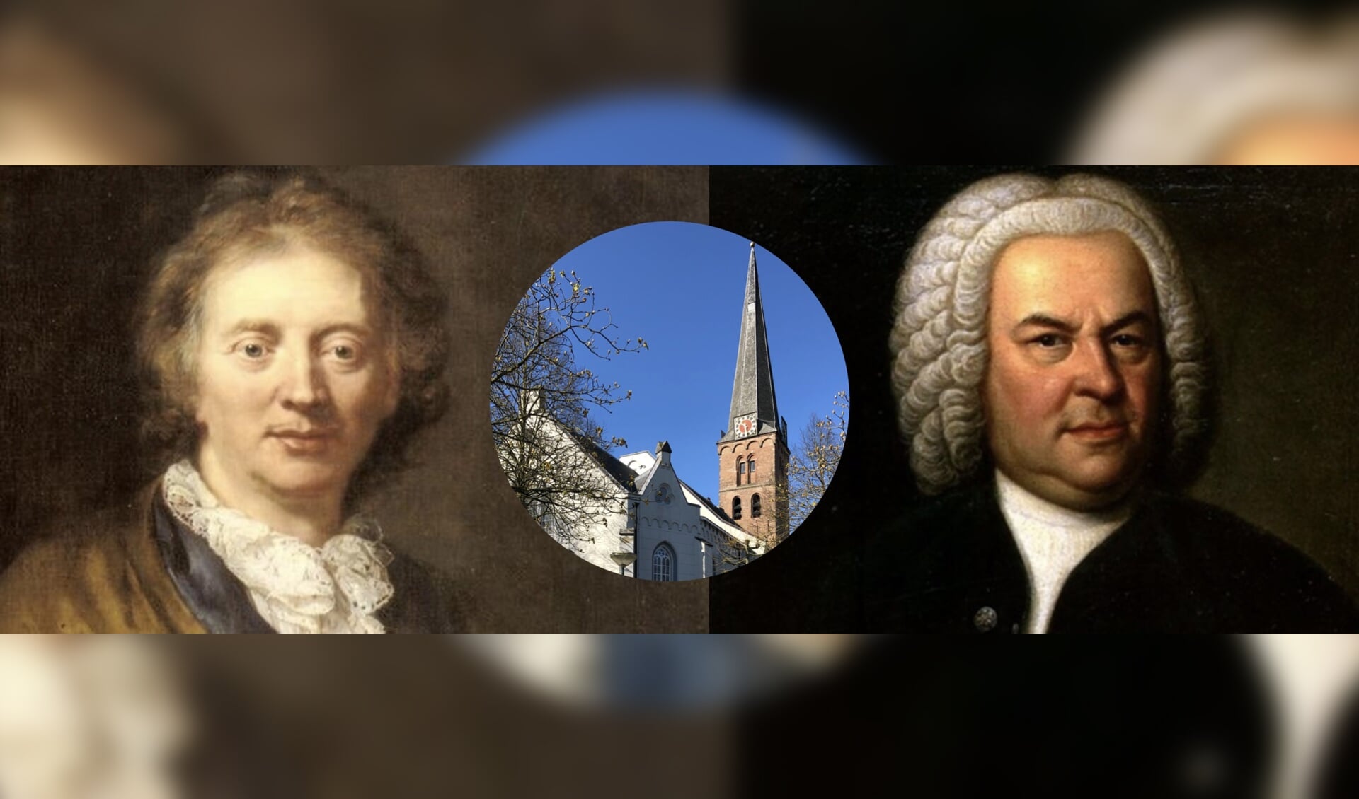 Couperin (l) en Bach (r)