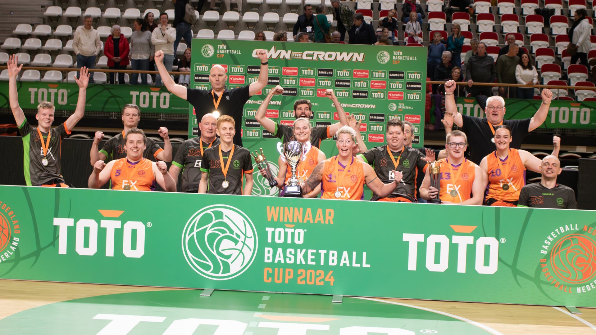 DeVeDo heeft de eerste prijs van het seizoen gepakt door zaterdag 23 maart de finale van de TOTO Basketbal Cup te winnen.