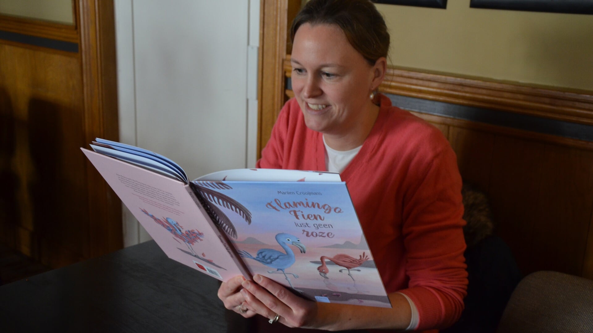 Marlien Crooijmans met haar tweede kinderboek