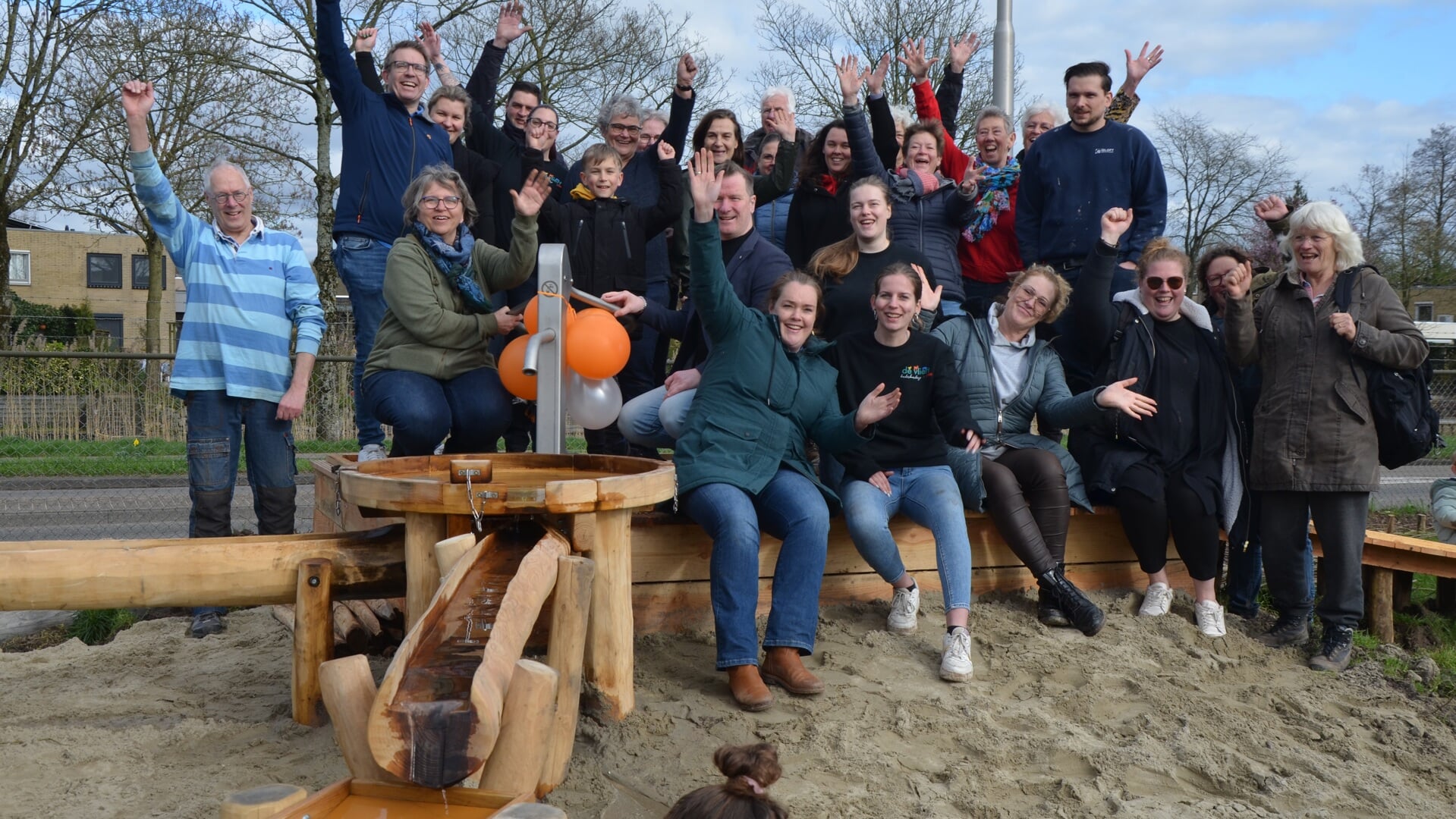 Er is hard gewerkt bij de kinderboerderij