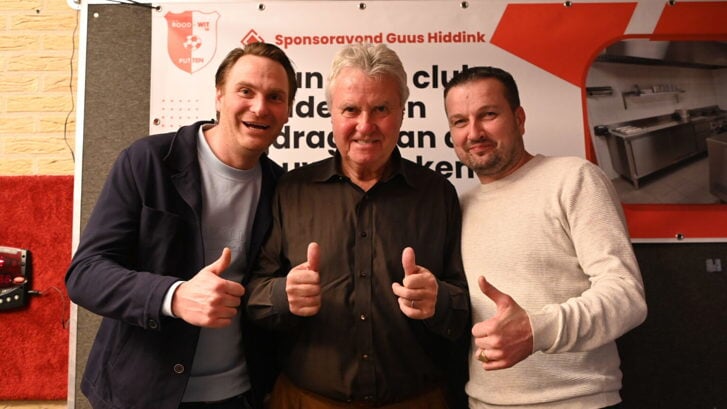 Niemand minder dan Guus Hiddink kwam deze avond vertellen over zijn imposante en veelzijdige carrière.