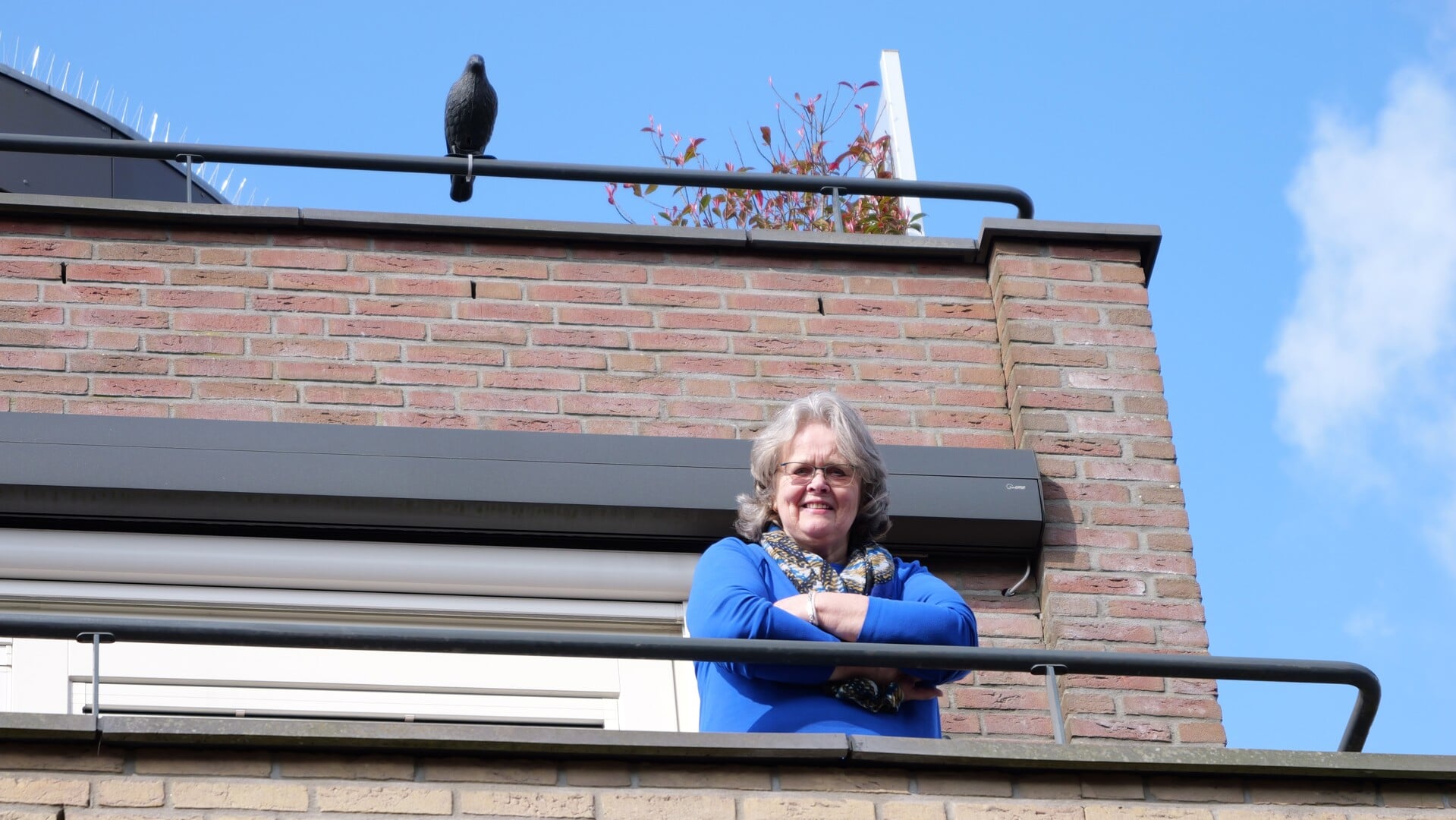 Wietske van Beek-Boersma is blij met haar nieuwe woning. 