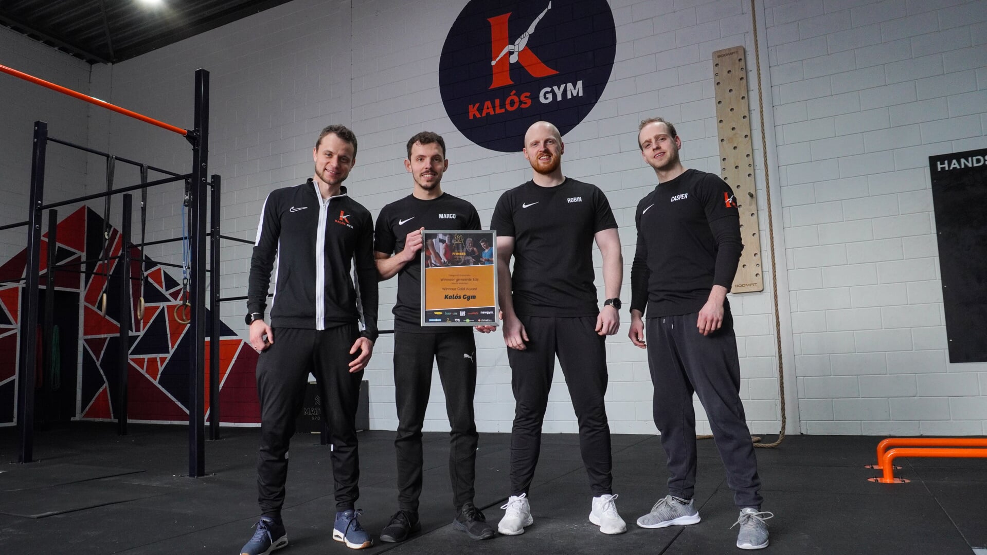 Het team van Kalós Gym in Ede.