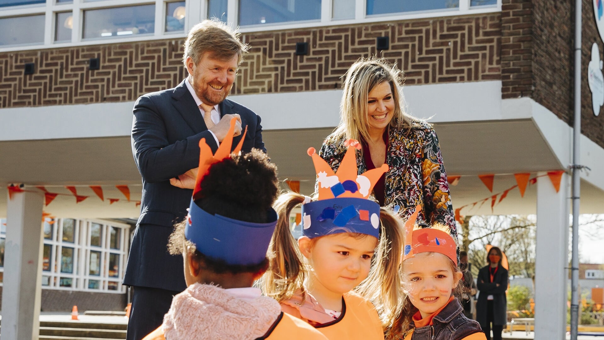 Willem Alexander en Maxima komen op vrijdag 29 april naar Hoofddorp.