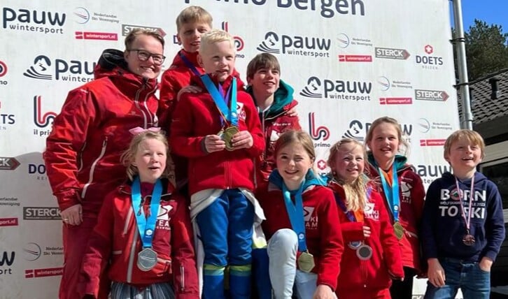 Alle winnaars van Skiteam Nieuwegein van de Kids Cup