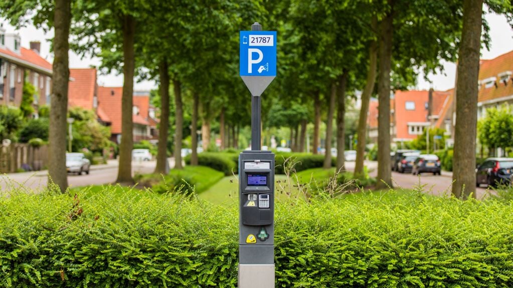 Betaald parkeren in Amstelveen-noord.