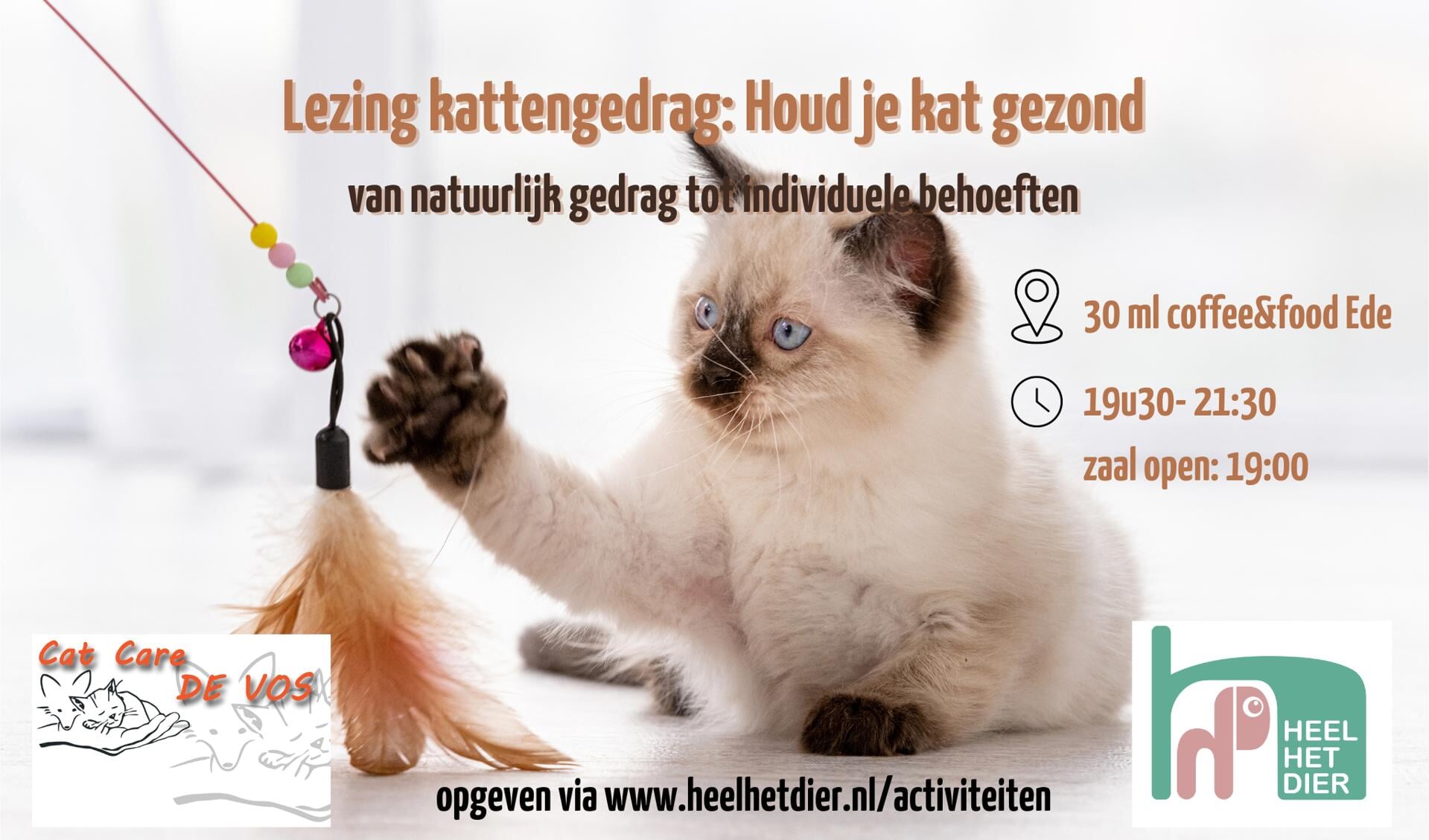 www.heelhetdier.nl www.catcaredevos.nl