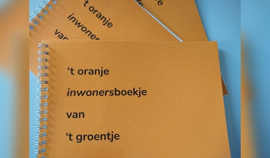 't Oranje inwonersboekje van 't Groentje - maart 2022