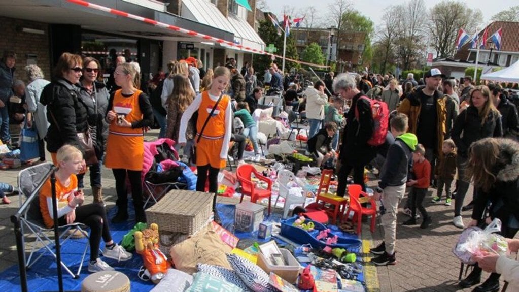 Koningsdag in Hoevelaken.