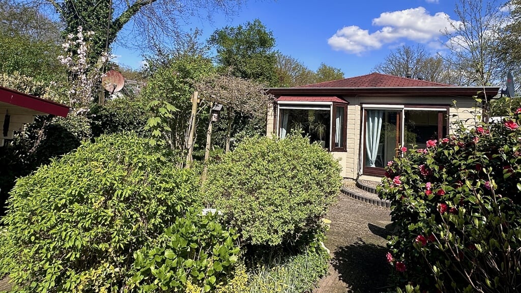 Een chalet op het vakantiepark aan de Huinerenkweg Putten.