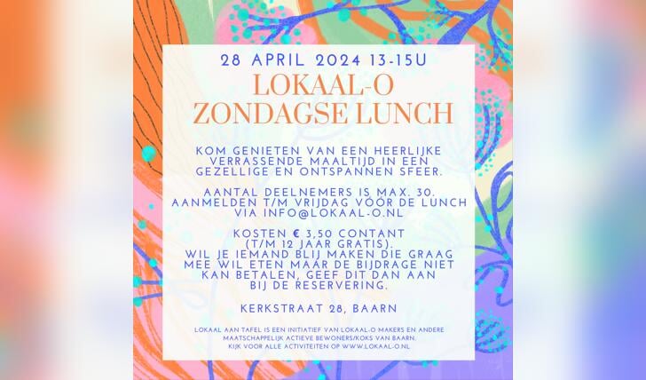zondagse lunch