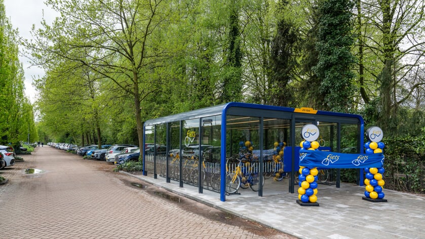 De fietsen op het station zijn nu makkelijk te gebruiken.