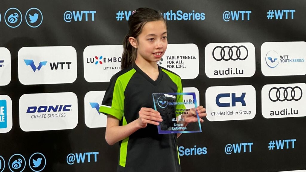 Zoë is het eerste Nederlandse meisje dat goud heeft behaald tijdens een WTT toernooi. 