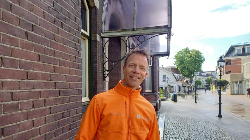 Marco Veloo in de Laanstraat.