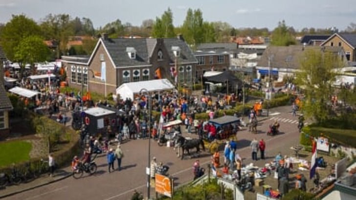 Koningsdag in Leusden.