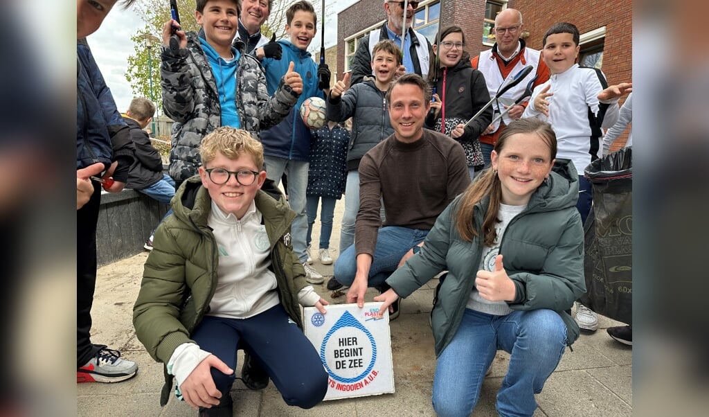 Ook in Eemnes zijn basisschoolleerlingen enthousiast voor de actie.