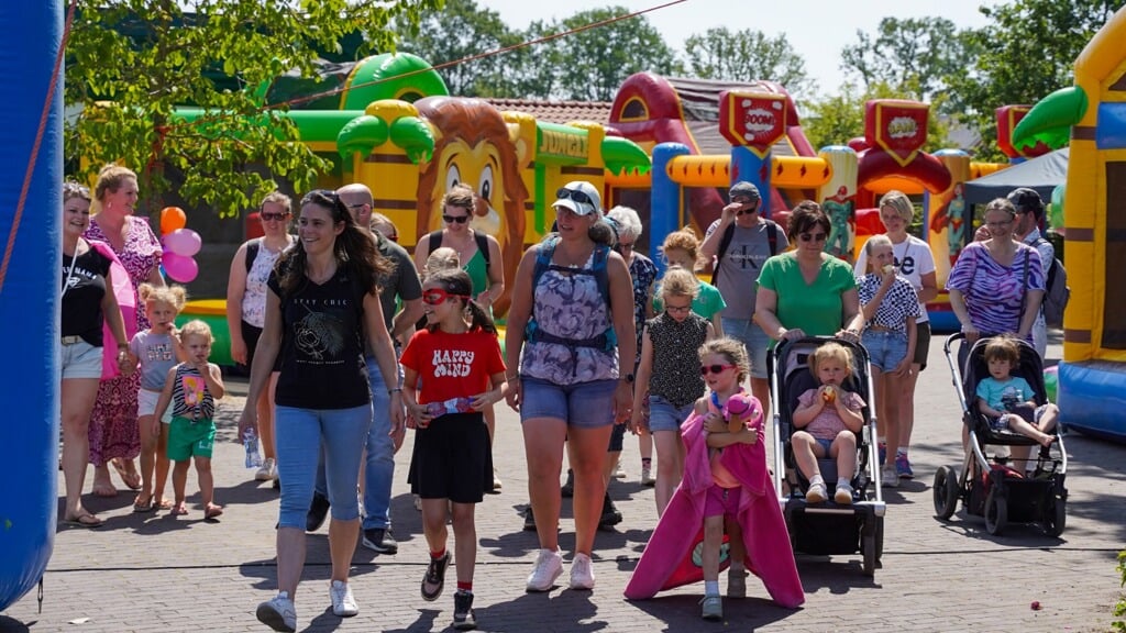 Tijdens een eerdere editie van de Duchenne wandeltocht.