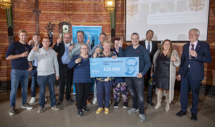 Cyber Ambassadeurs Breda, winnaars Hein Roethofprijs 2022