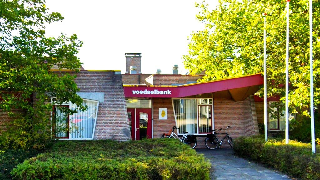 De voedselbank in het gebouw 'De Brandaen' aan de Argonweg. 