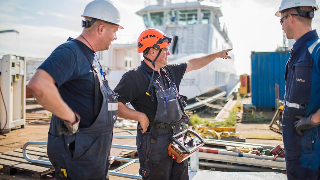 Holland Shipyards Group zit in Hardinxveld-Giessendam.