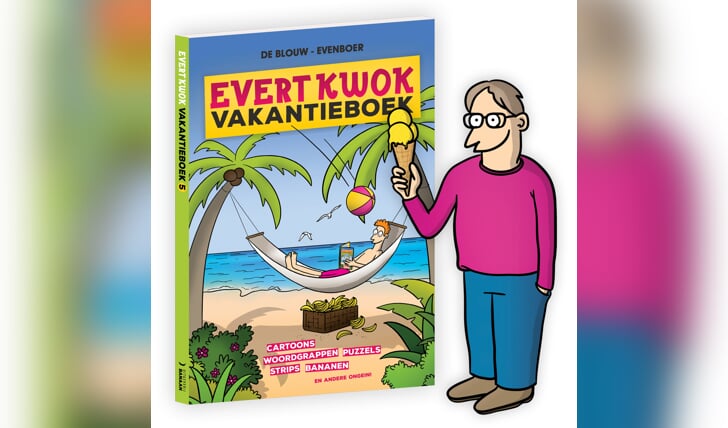 Het Evert Kwok Vakantieboek en ijscoman Jeroen van Voorn