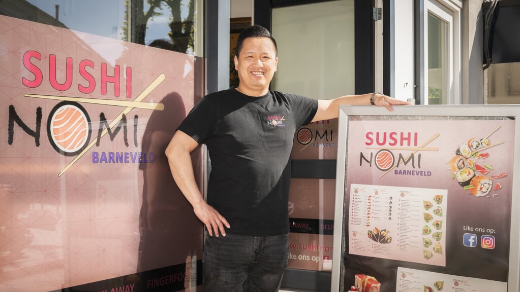 Huimin Lin van Sushi Nomi: ,,Ons aanbod sushi en fingerfood blijft hetzelfde."