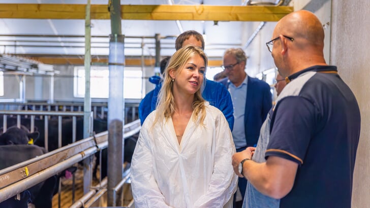 Minister Wiersma was in 2024 in gesprek met Wim Brouwer. ,,De minister is aan zet om met dit plan aan de slag te gaan.