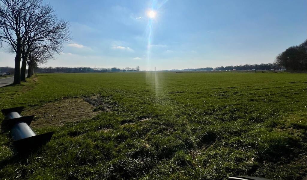 Het landschap is nu nog open en groen, maar dreigt plaats te maken voor industrie