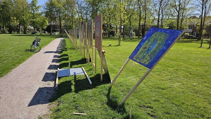 Vernieling van de kunstwerken