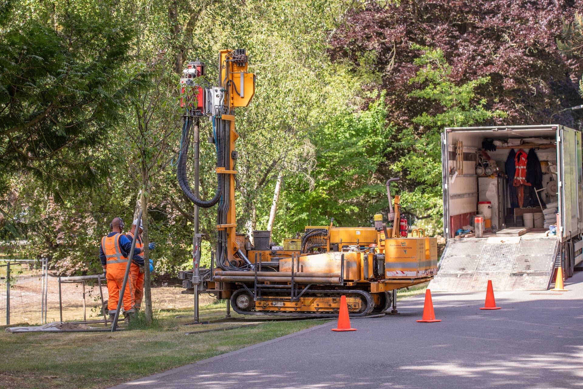 Beeld bij artikel: Herstel Wilhelminavijver in Baarn kost miljoen euro: pleister plakken is geen optie