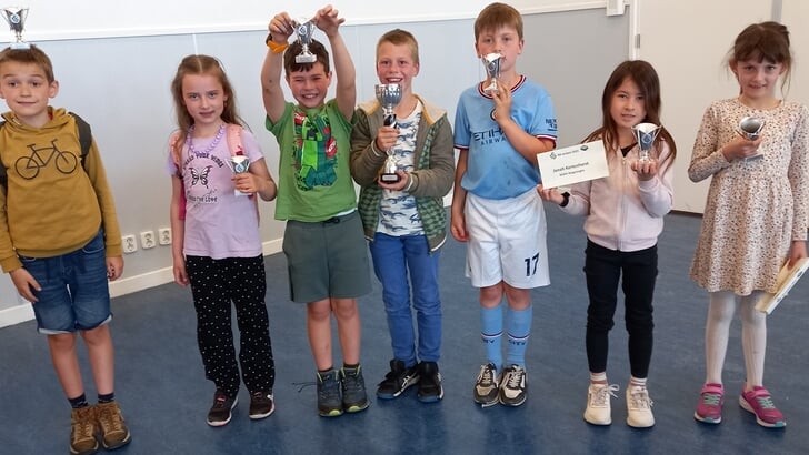 De WSDV delegatie. Vlnr. Jens, Veronika, Mattias, Bram, Koen, Jonah, Chloé.
Fabian ontbreekt op de deze foto.