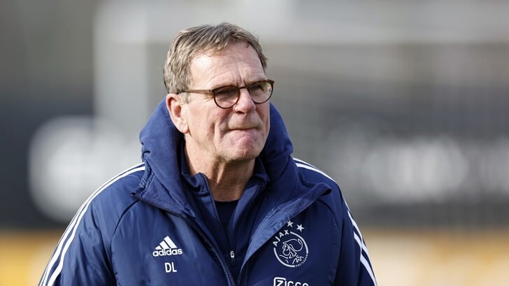 Dwight Lodeweges, hier als assistent-trainer bij Ajax, gaat als klankbord voor trainer Sander Duits fungeren bij RKC Waalwijk.