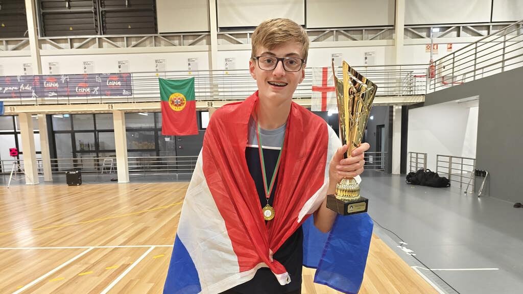 In de ogen van de meegereisde ouders had Guus de meeste progressie laten zien.