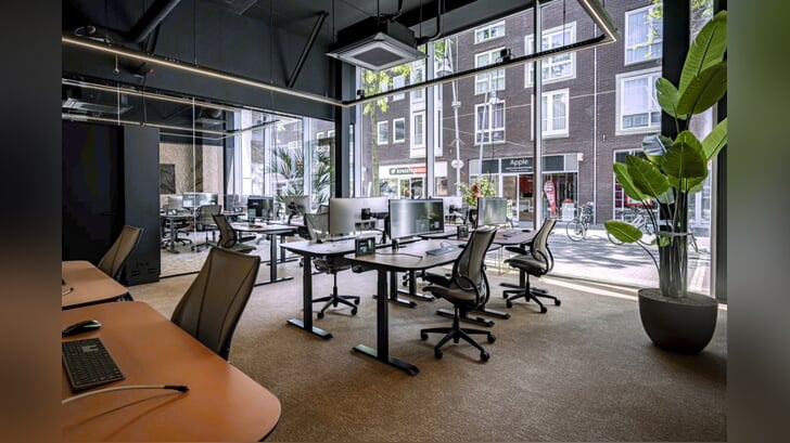 In de Boutique Office van Mr. Green in Ede komen twee werelden samen, die van kantoren en hospitality.