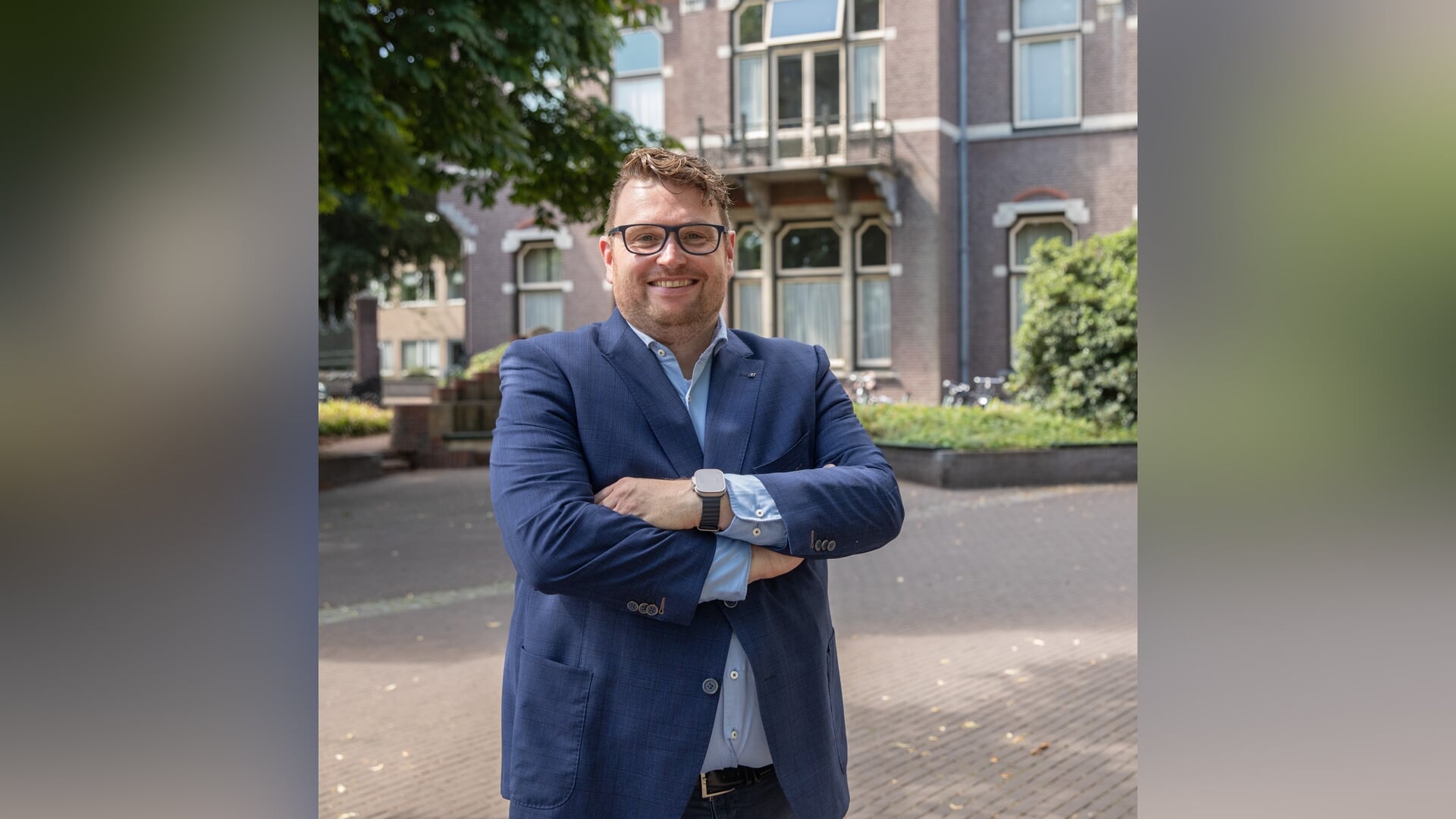Beeld bij artikel: Wethouder Mark Eijbaard (PvdA) wil graag door: drukke portefeuille, directe stijl