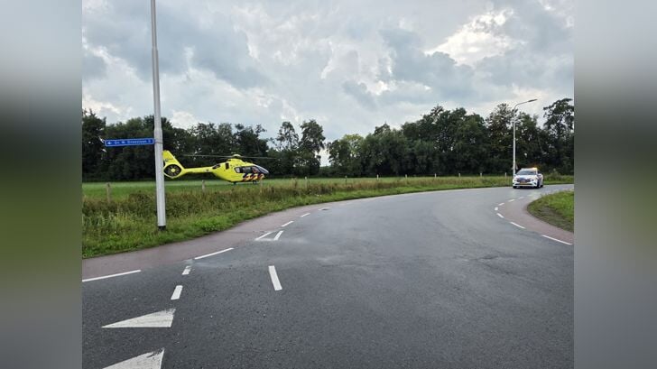 Twee gewonden na lelijke botsing tussen fietsers.