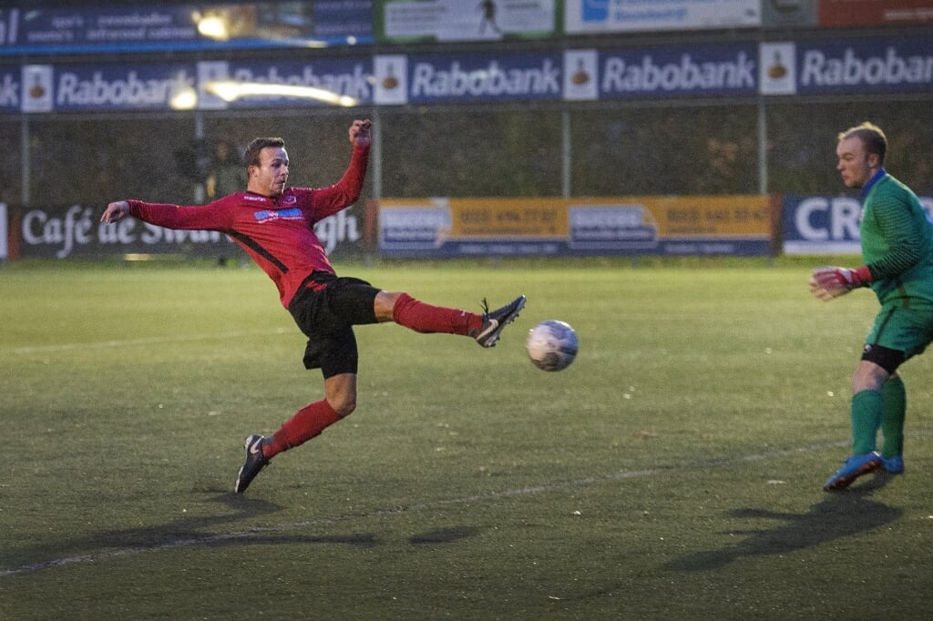 Menno Majolee (op archieffoto) mag met zijn teamgenoten blijven dromen van een profclub als tegenstander in het bekertoernooi.