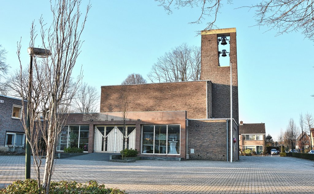 De Maranathakerk aan de Hertenlaan in Lunteren.