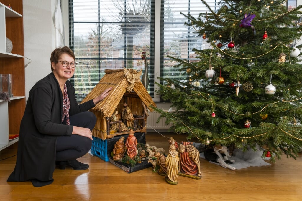 Sonja Rippen: ,, Deze kerststal is mij heel dierbaar en is de belichaming van mijn katholieke opvoeding.''