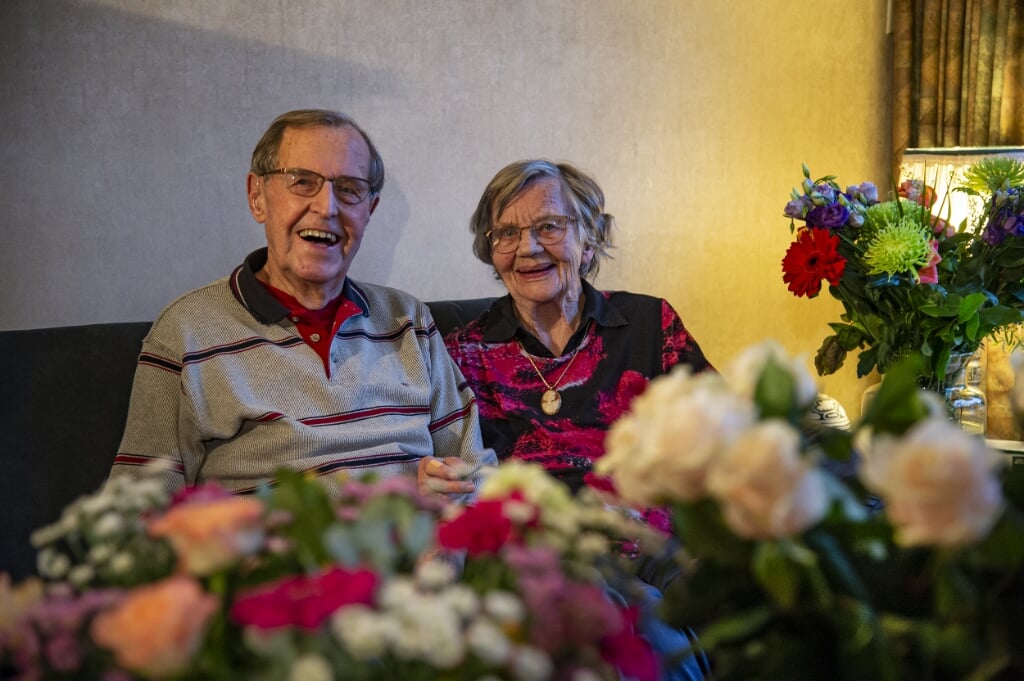 Hr en mevr Slim-Haanappel 65 jaar getrouwd