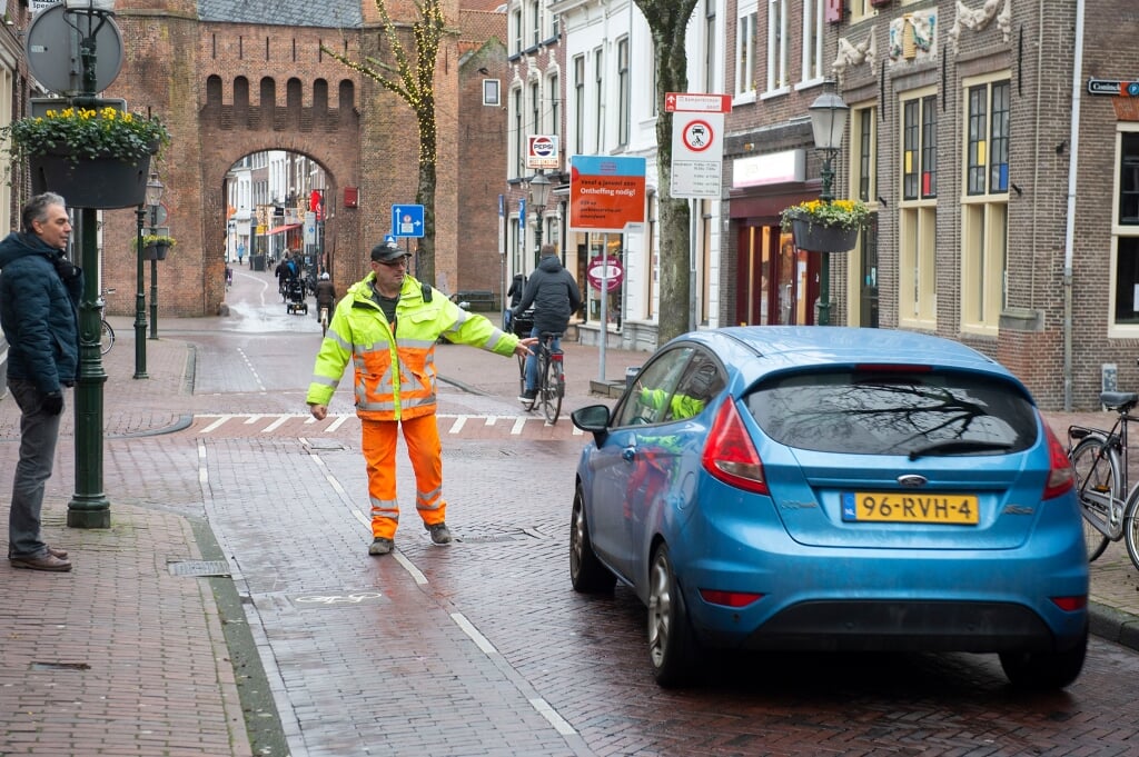 Sinds maandag 4 januari is de binnenstad van Amersfoort autoluw.
