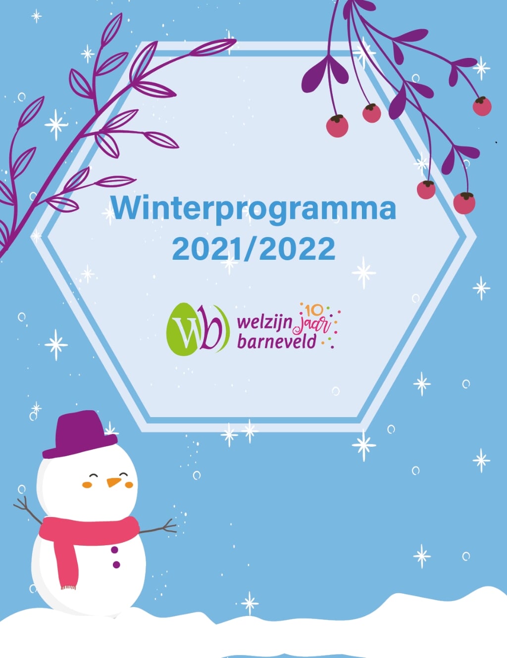 Het Winterprogramma van Welzijn Barneveld begint volgende week.