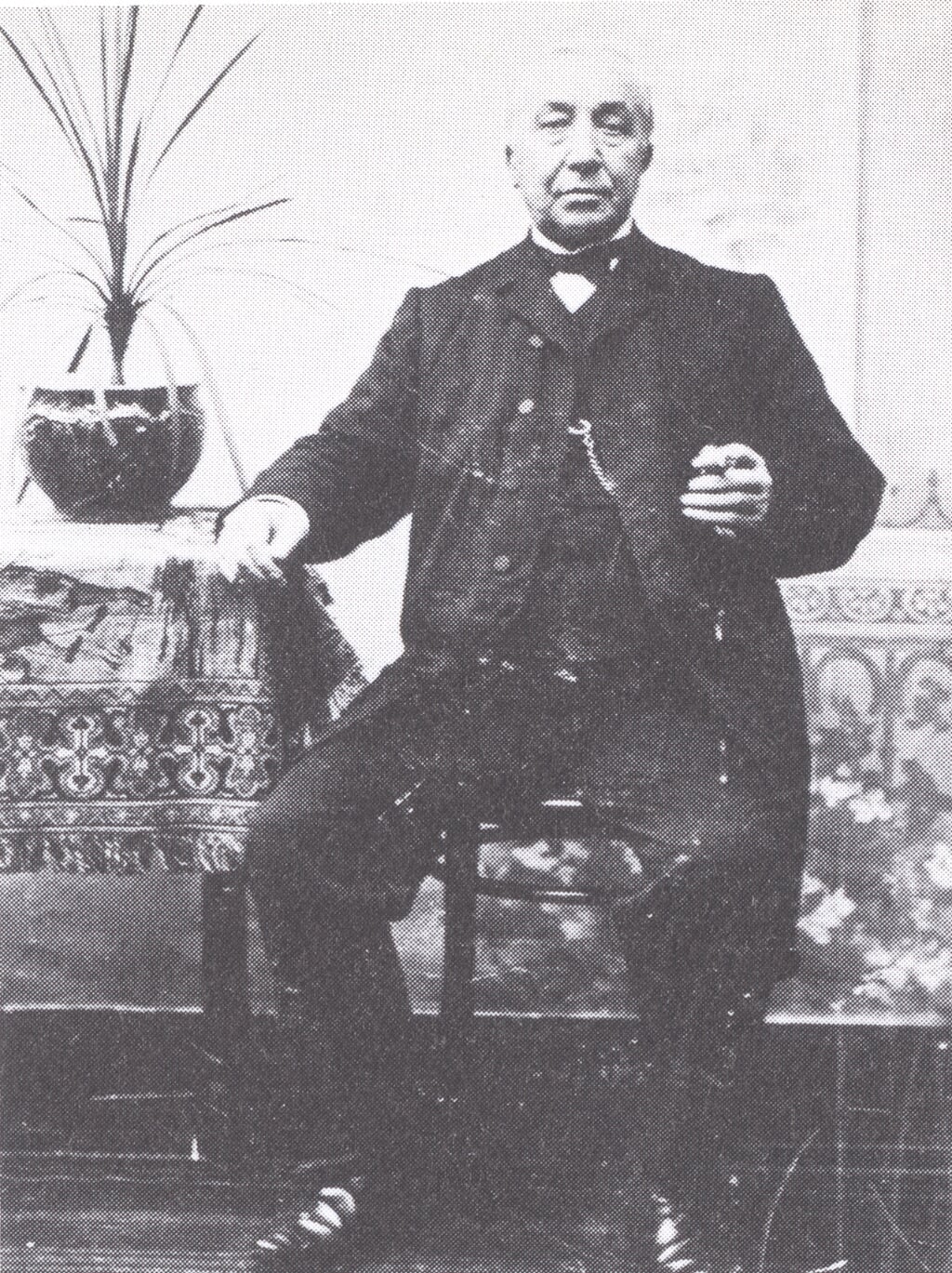 Everhardus Erkens (1837-1912), gefotografeerd door Job Haanschoten.