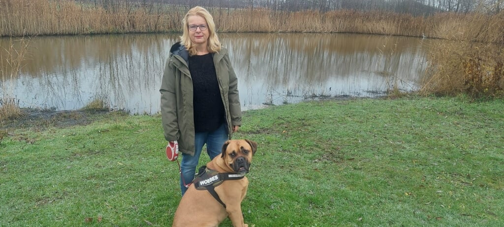 Sylvia den Herder: ,,Ik hou veel van de natuur en wandel vaak met mijn hond in de groene omgeving van Woudenberg.''