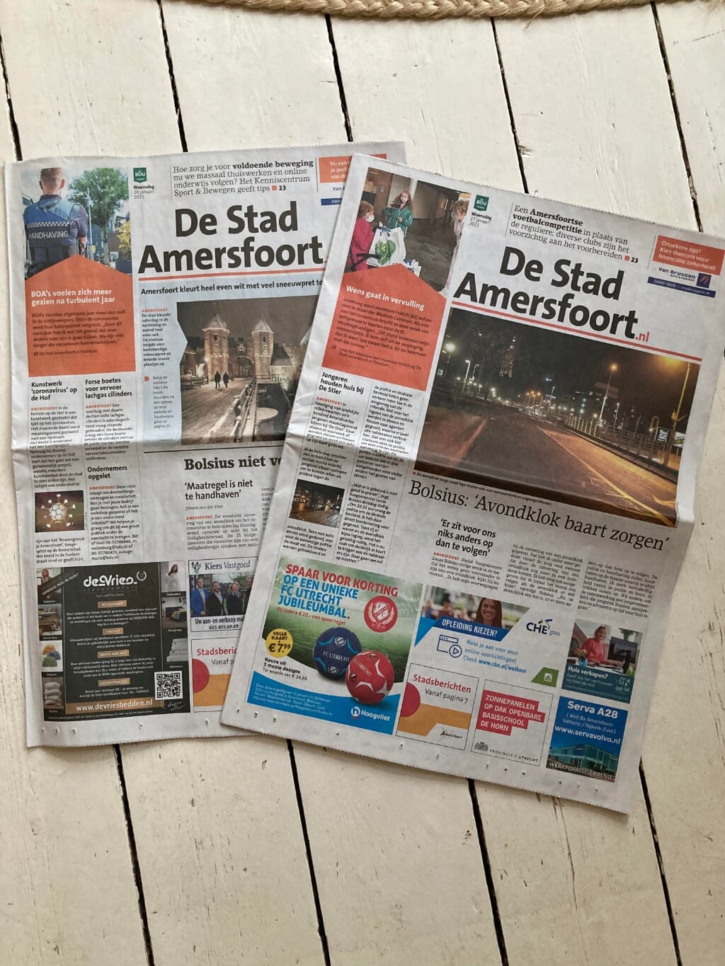 De Stad Amersfoort.nl verschijnt allang niet meer alleen op papier.