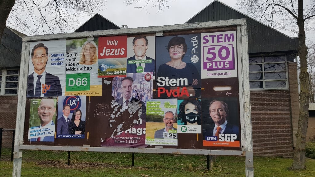 In Putten is de VVD de grootste partij geworden., gevolgd door CDA en ChristenUnie.
