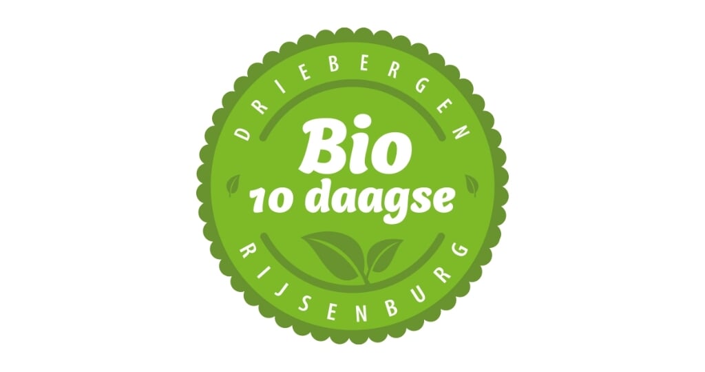 Ondernemers die deelnemen aan de BIO 10 daagse zijn te herkennen aan het groene logo