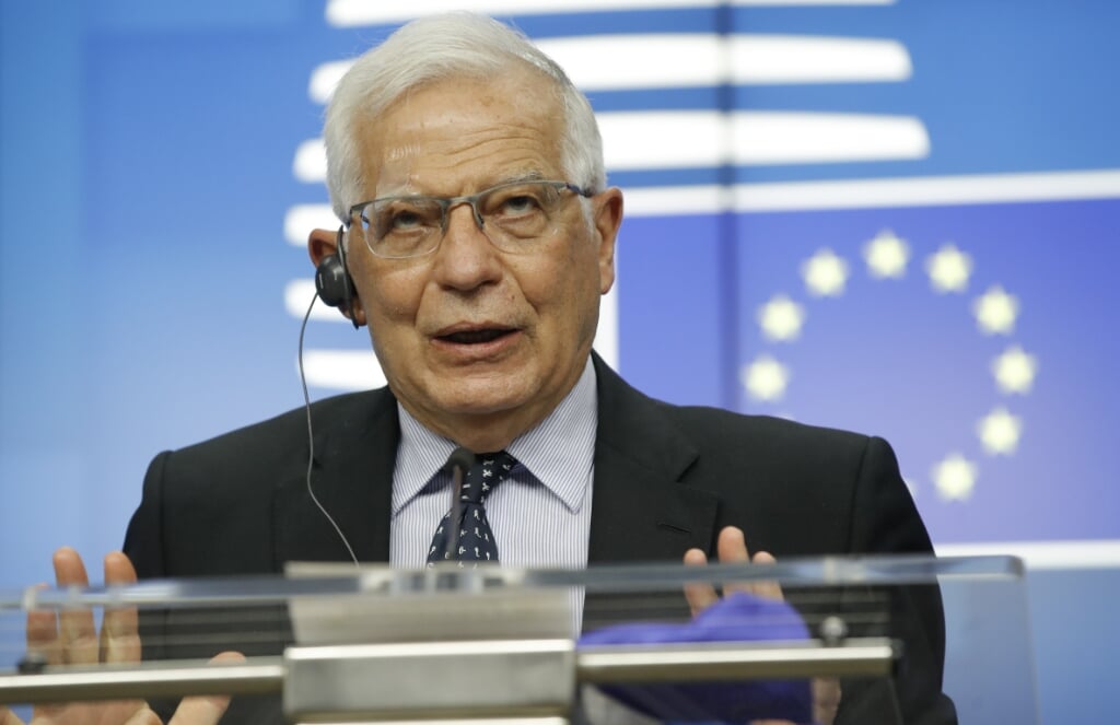 EU-buitenlandchef Josep Borrell: 'De hackaanvallen hebben wereldwijd aanzienlijke schade aangericht.' 